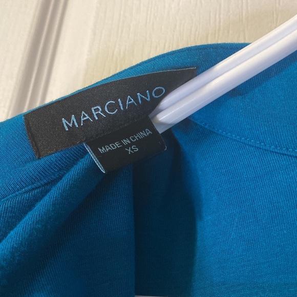 Marciano teal blue midi dress - Picture 6 of 7